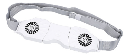 Ventilador De Cinturón Recargable Con 3 Velocidades, Batería