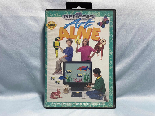 Art Alive Original Completa Mega Drive (Usado)