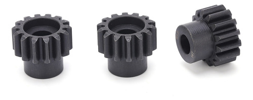 Engranaje De Acero Con Eje De 8 Mm, 3 Piezas, Motor De Piñón
