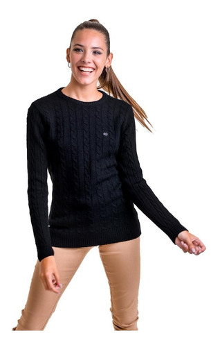 Sweater Lana Hilado Muare Bordado | Ms (018)