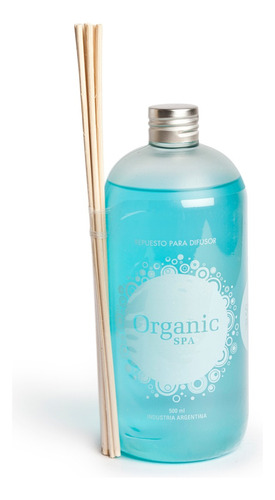 Repuesto Para Difusor 500ml Sandía Pepino Organic Spa