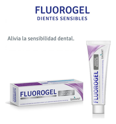 Fluorogel Pasta Dientes Sensibles Potasio Xilitol Flúor 60g