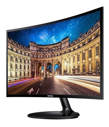 Monitor Samsung 24 Curvo Led Va 4ms C24f390fh