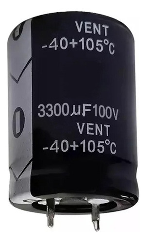 Condensadores Electrolíticos 100v 3300uf 105° Grados