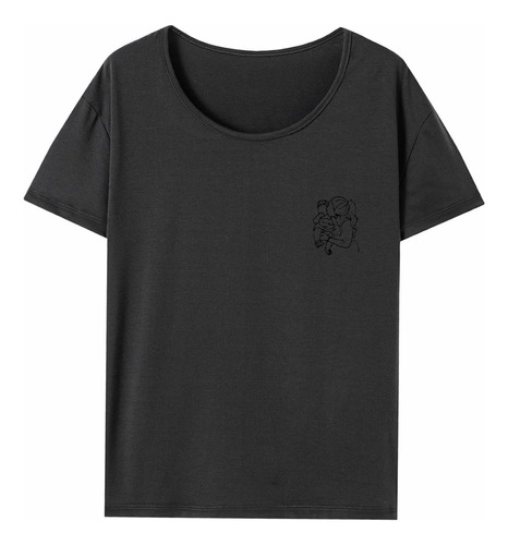 Camiseta Para Mujer Camiseta Básica Femenina Para Oficina