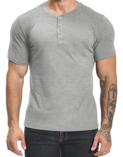 Playera Manga Corta Casual Moda Polo Para Hombre