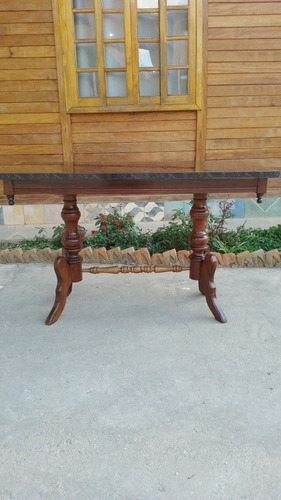 Mesa De Apoio Aparador, Tampo Mdf, Pernas Imbuía (Usado)