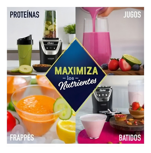 Licuadora Oster Blstxpn7002 Xpert Series Personal Negro