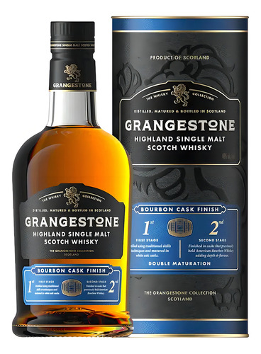 Paquete De 3 Whisky Grangestone Bourbon Cask Finish 750 Ml