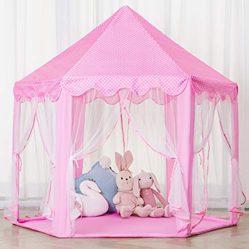 Moncoland Princess Castle Girls Play Carpa De Juguete Para N