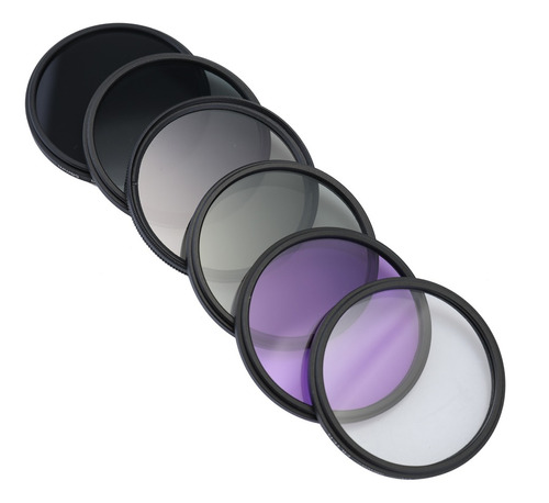 Kit De Filtros De Lente Uv Cpl Fld Para Cámara Profesional 