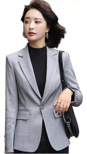 Blazer Corto De Mujer Estilo Coreano