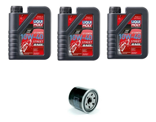 Aceite + Filtro Honda Cb 500x / Cbr 500r / Cb 500f 3l+filtro