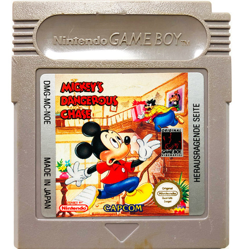 Mickey's Dangerous Chase Europeo Nintendo Game Boy Gbc & Gba