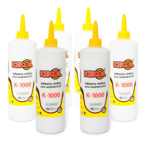 Imagen 1 de 4 de Adhesivo Vinilico Pegamento Piso Madera Kekol K1000 1k X6u