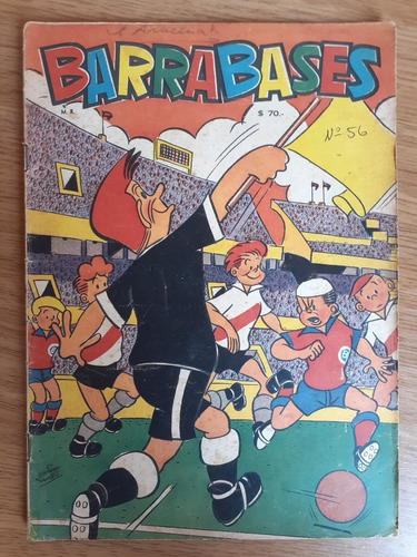 Cómic Barrabases Primera Época Año 3 Número 56 Editora Zig Zag 1957