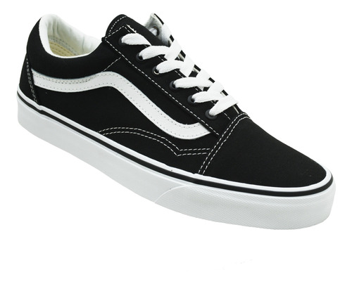 Tenis Vans Old Skool Classic Vn-000zdf1wx Black Negro Unisex