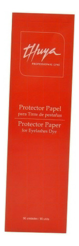 Papel Protector Para Tinte Tintura De Pestanas Thuya