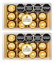Comprar Combo 2 Paquetes De 12 Unidades Ferrero Rocher Alta Calidad De Avellana Y Chocolate Delicioso Calidad Premium En Caja Presentacion Elegante Ideal Para Regalo Alta Calidad Chocolate Golosina Snack Dulc