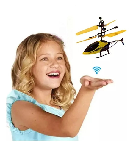 Mini Helicóptero Volador Con Sensor