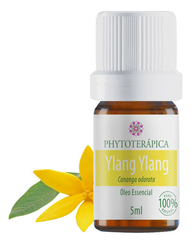 Óleo Essencial Ylang Ylang 100% Puro 5ml