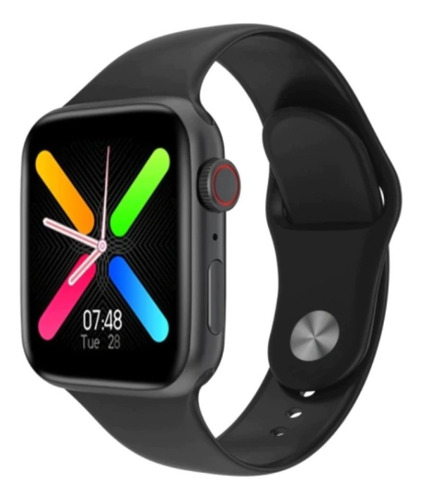 Smart Watch Hbl Tech Sm010 Reloj Inteligente Bluetooth Color de la caja Negro Color de la malla Negro