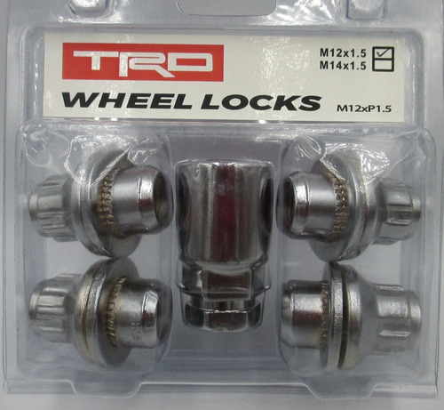 Juego Seguros P/ Rin Toyota Land Cruiser Med 12x1.50 Trd1215