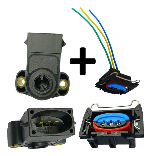 Sensor Con Conector Tps Ford Ka 1.6-fiesta Balita-escort 1.6