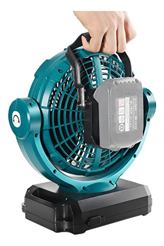Ventilador Inalámbrico Makita 18v Lxt, Litio Battery, Opera