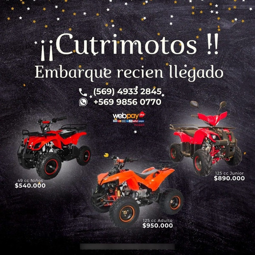 Imagen 14 de 17 de Cuatrimotos 125 Cc Nuevas Automaticas Remato Las Ultimas