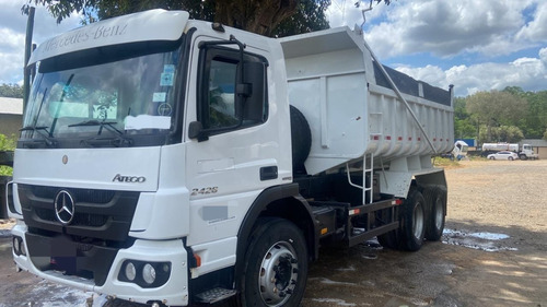 Caminhão Mercedes-benz Atego 2426 6x2 Basculante