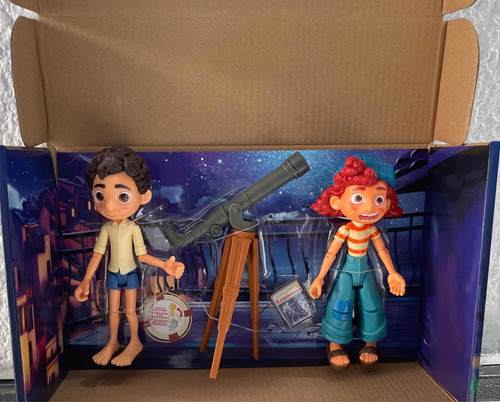 Set Luca Y Giulia Constellations Disney Mattel Original