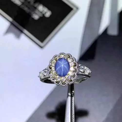 Anillo zafiro estrella precio hotsell