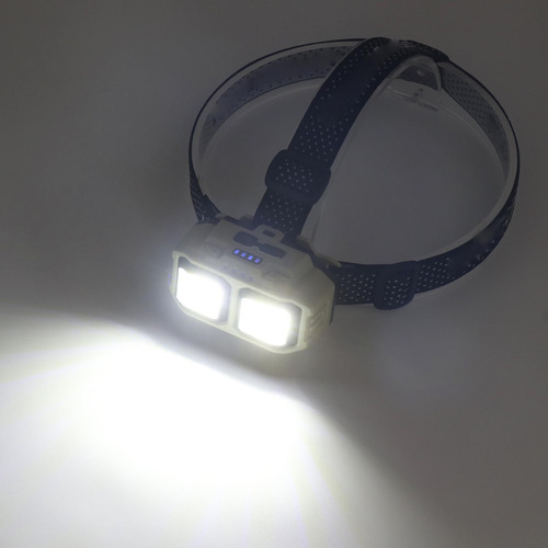 Linterna Frontal Led Cob Con Sensor De Movimiento, Superbril