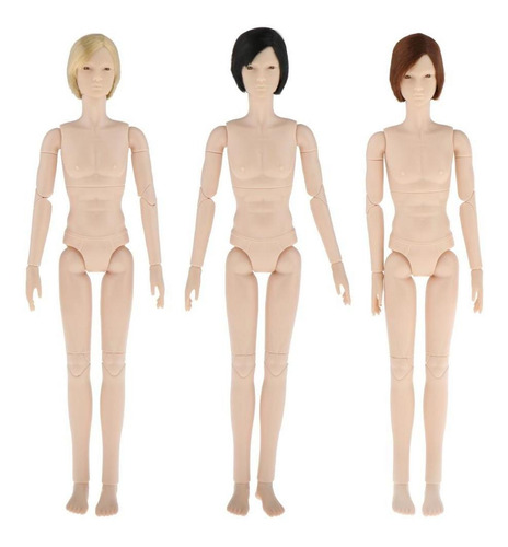 Corpo De Boneca Com Articulação Esférica Dourado