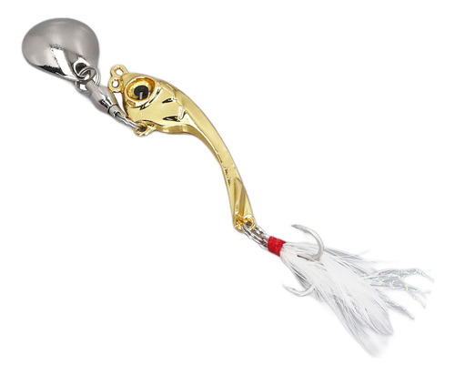 Isca De Pesca, 5 Peças De Metal Vib Lure Professional Rotati