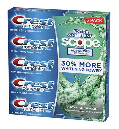 Pack Crema Dental Cres-tt Extra Blancura - g a $46