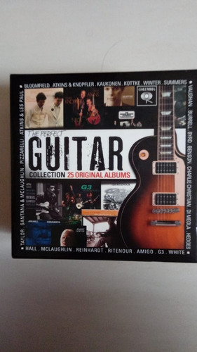 Imagem 1 de 2 de Box The Perfect Guitar Collection 25 Cds