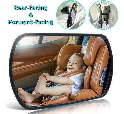 Espejo De Coche De Bebé - Espejo Retrovisor De Asiento Trase