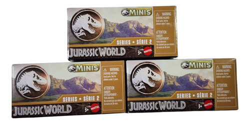 Jurassic World Mini Dinos Serie 2 Epic Evolution *3 Pzs 