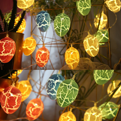 Luz Nocturna K Para Decoración De Pascua, Diseño De Huevos D