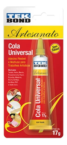 Cola Líquido Tekbond Universal Artesanato