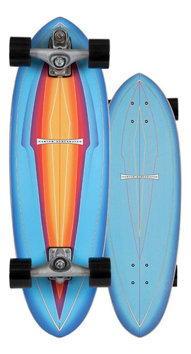 Zonazero Surfskate Carver Blue Haze 31 Longboard Complete C7