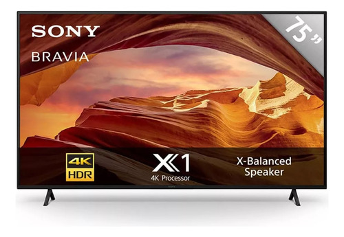 Smart Tv Pantalla Sony Bravia 75 4k Led Google Tv 75x77cl