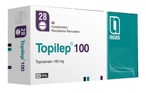 Topilep® 100mg X 28 Comprimidos (topiramato)