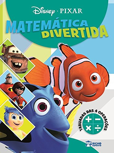 Libro Disney Pixar Matematica Divertida Tabuada 4 De Editora