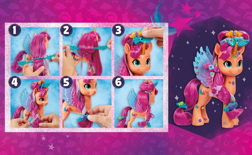 Juguete My Little Pony Sunny Starscout Peinados Con Estilo
