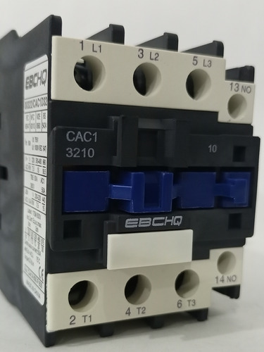 Contactor Tripolar Cac1-d3210, 32 Amp / 220vac, Ebchq.