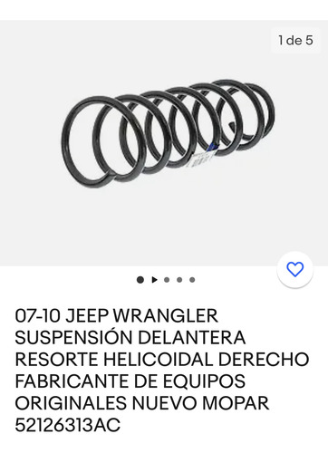 Esperorales Para Jeep Wrangler Delantero 