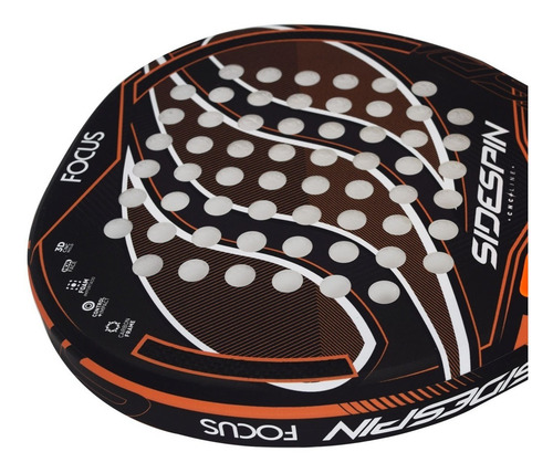 Imagen 2 de 5 de Paleta Padel Side Spin Focus Foam Carbon Frame